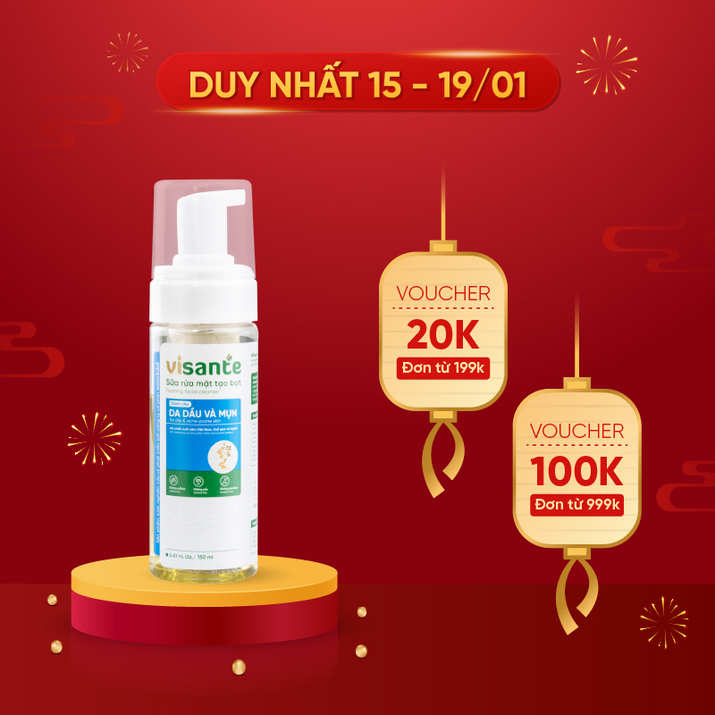 Sữa rửa mặt cho da dầu và mụn 150 ml