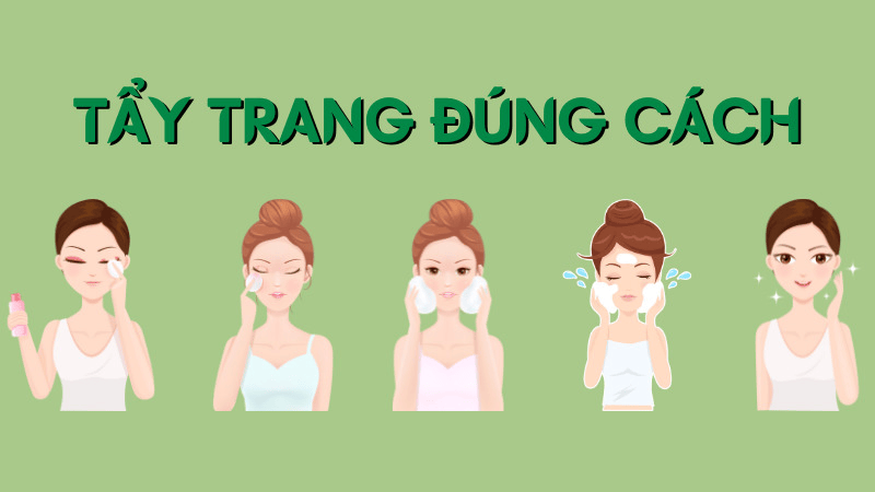 Cách dùng nước tẩy trang đúng cách