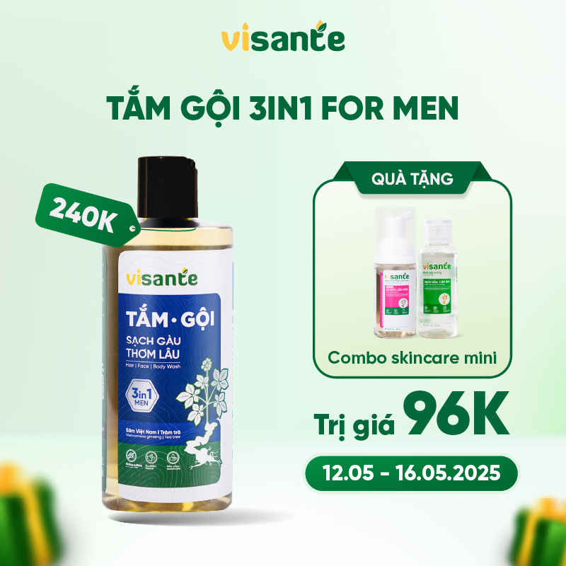 Tắm gội 3IN1 dành cho nam - 300 ml