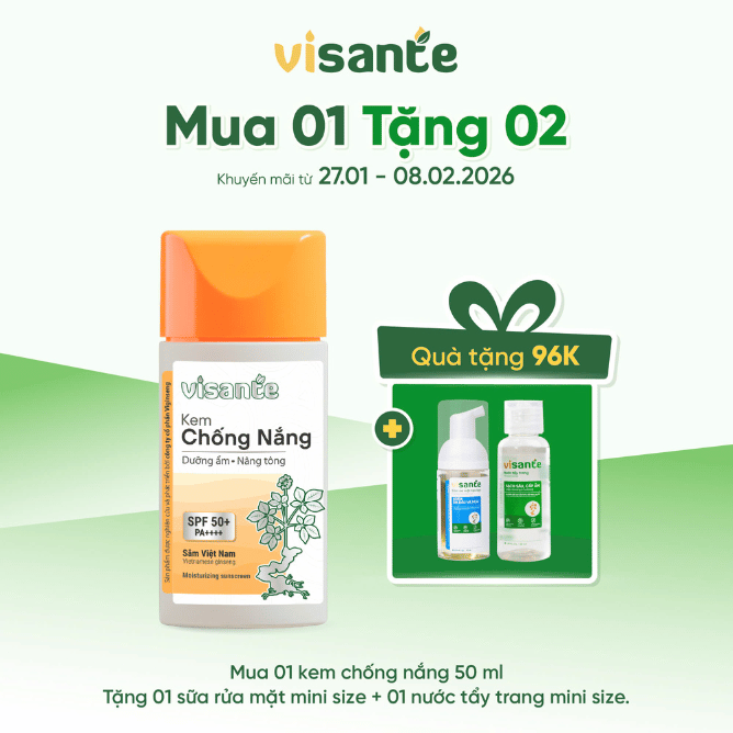 Kem Chống Nắng Dưỡng Ẩm, Nâng Tone - 50ml