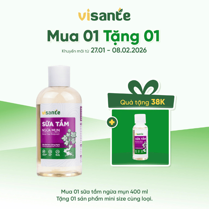 Sữa Tắm Giảm Mụn Lưng 400ml