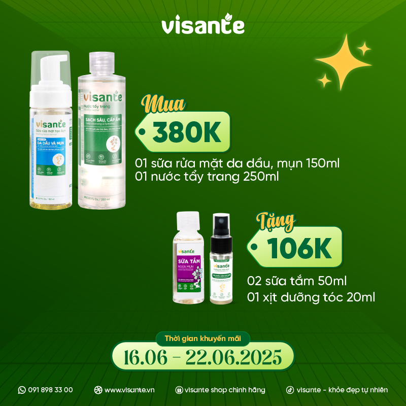 Combo dành cho da dầu mụn