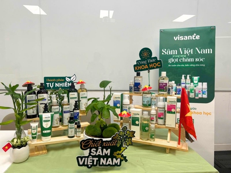 Gian hàng VISANTE tại Climate Tech Showcase 2025