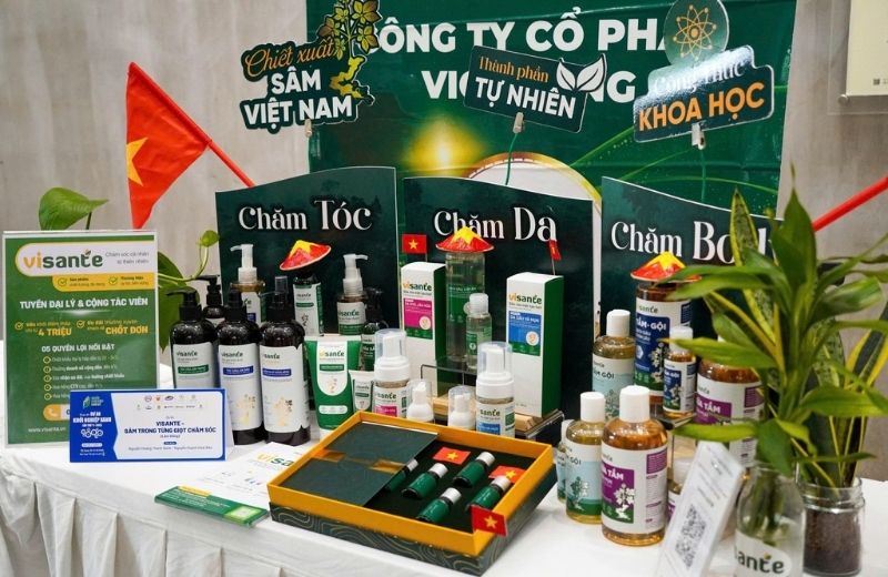 Sản phẩm chất lượng định hướng phát triển bền vững của VISANTE sau Cuộc thi Dự án Khởi nghiệp Xanh lần thứ 11