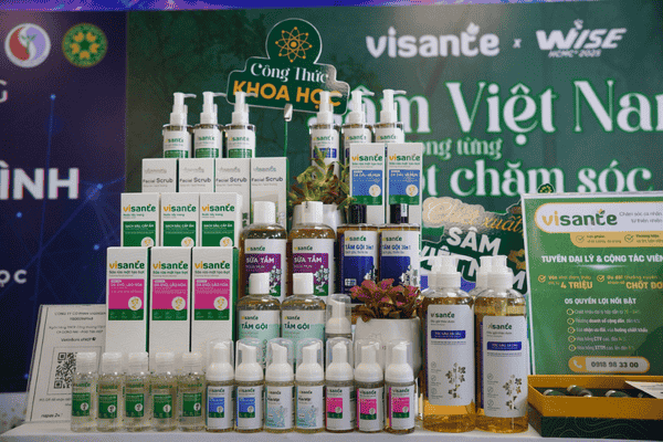 VISANTE & Dược liệu Việt tỏa sáng tại WISE HCMC+ 2025